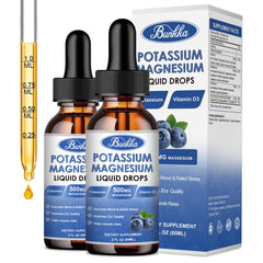 Two-pack Potassium Magnesium Liquid Drops bottle front