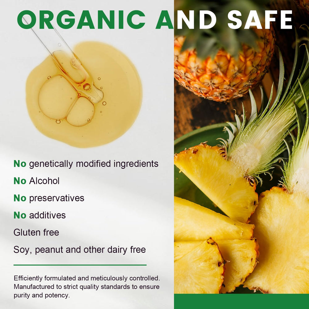 Pineapple flavored potassium magnesium supplement bottle, 1 fl oz