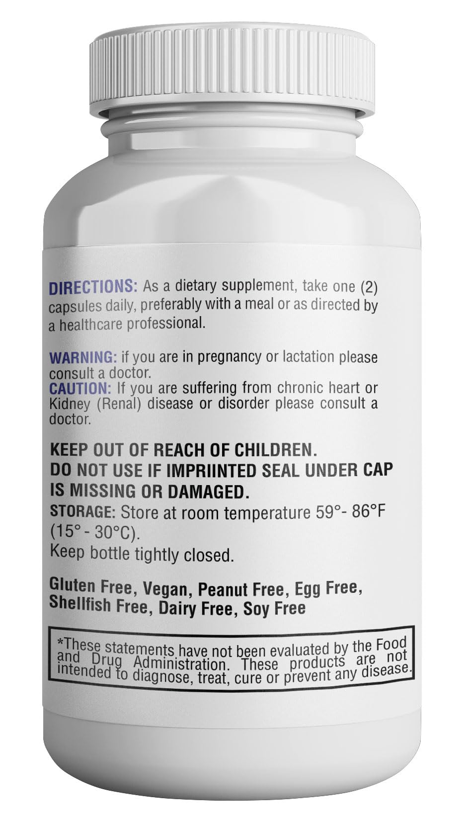 Pack of 2 bottles of Potassium Supplement