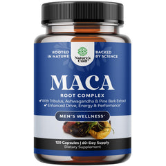 Potent Black Maca Root Capsules hero image
