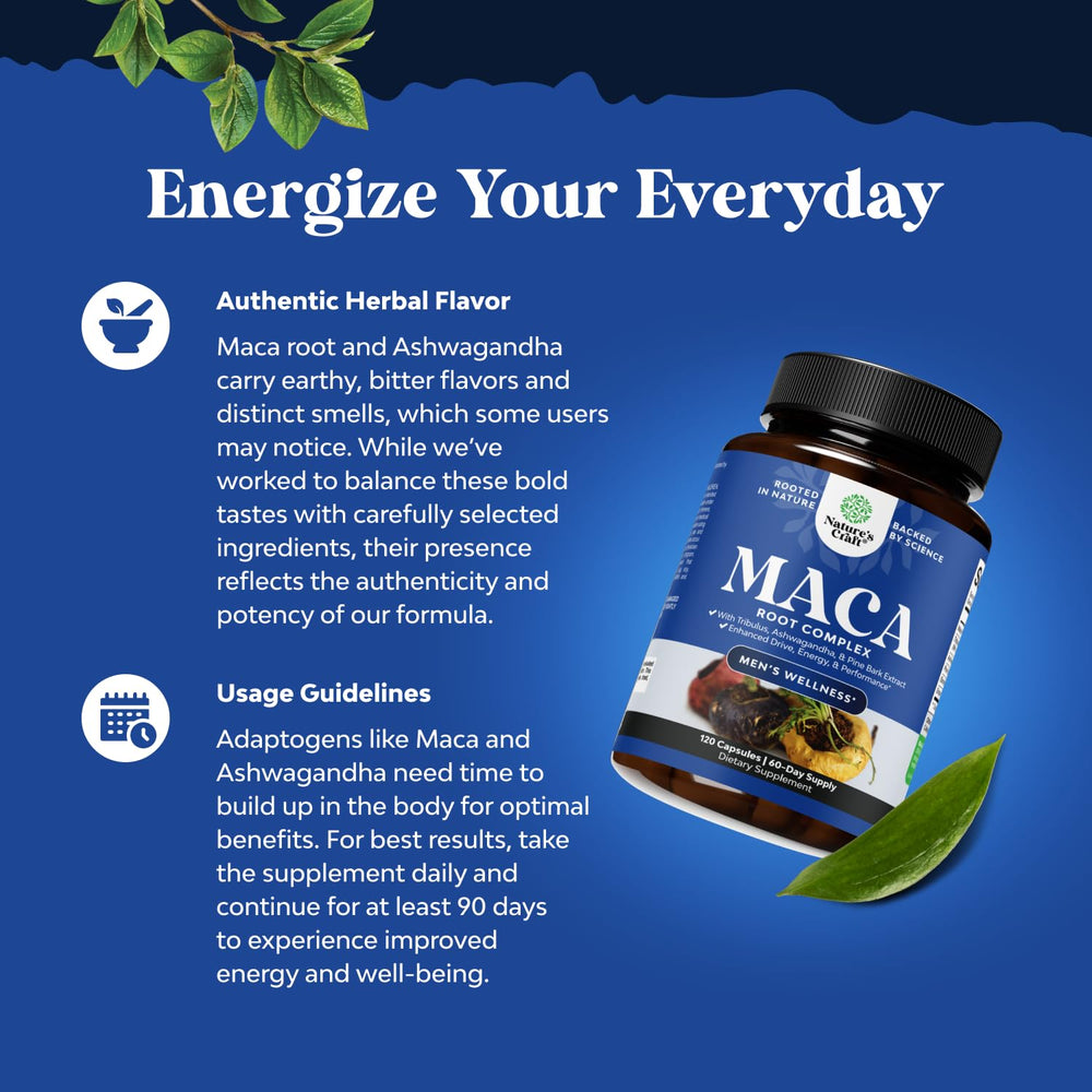Potent Black Maca Root Capsules packaging