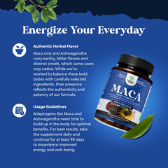 Potent Black Maca Root Capsules packaging