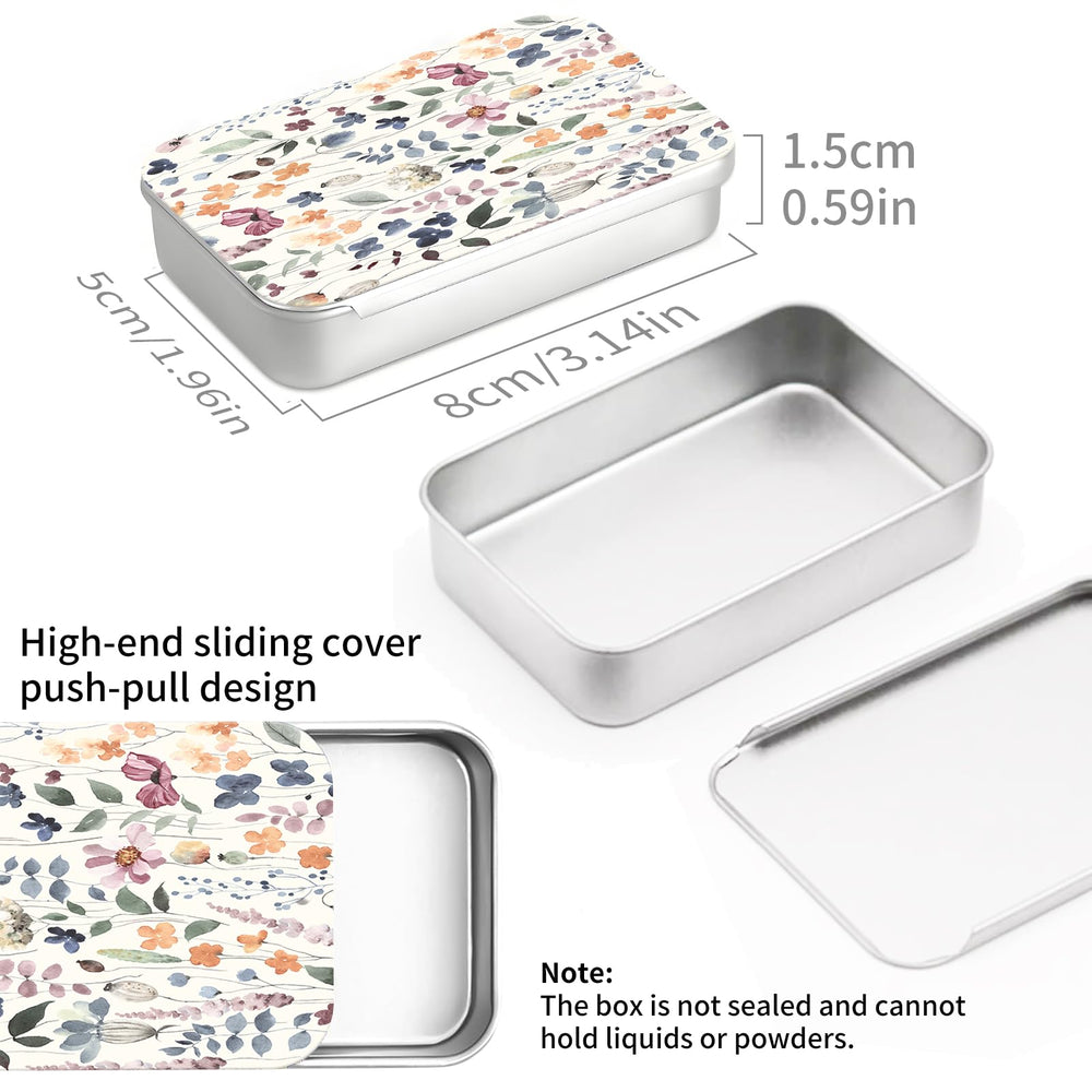 Open POTYHDC floss case with floss picks visible inside