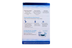 Clean dentures, retainers and aligners with Powder Crystal Soak Cleanser