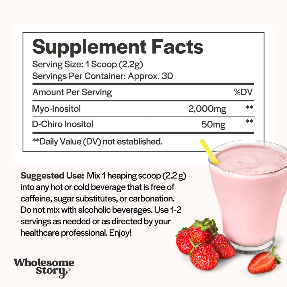 Powder being mixed into an uncaffeinated beverage