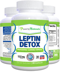 Power By Naturals Leptin Detox Cleanse bottle and packaging