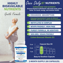 5-MTHF folate and methyl B12 in Methyl Multi One