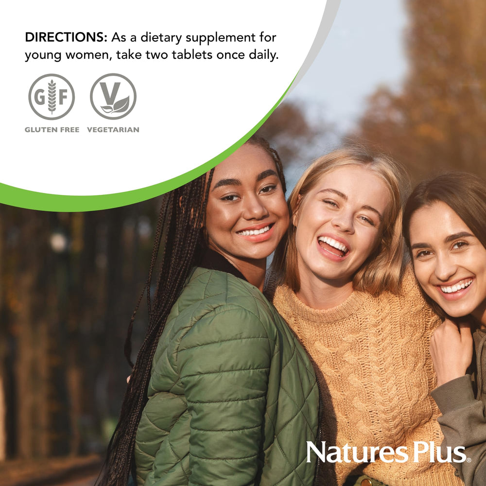 60 tablets serving size for Power Teen for Her Chewable Wild Berry