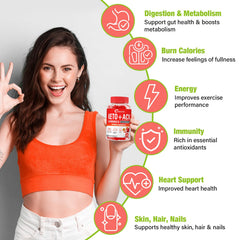 Powerific packaging front highlights GLP-1 support for keto-friendly use.