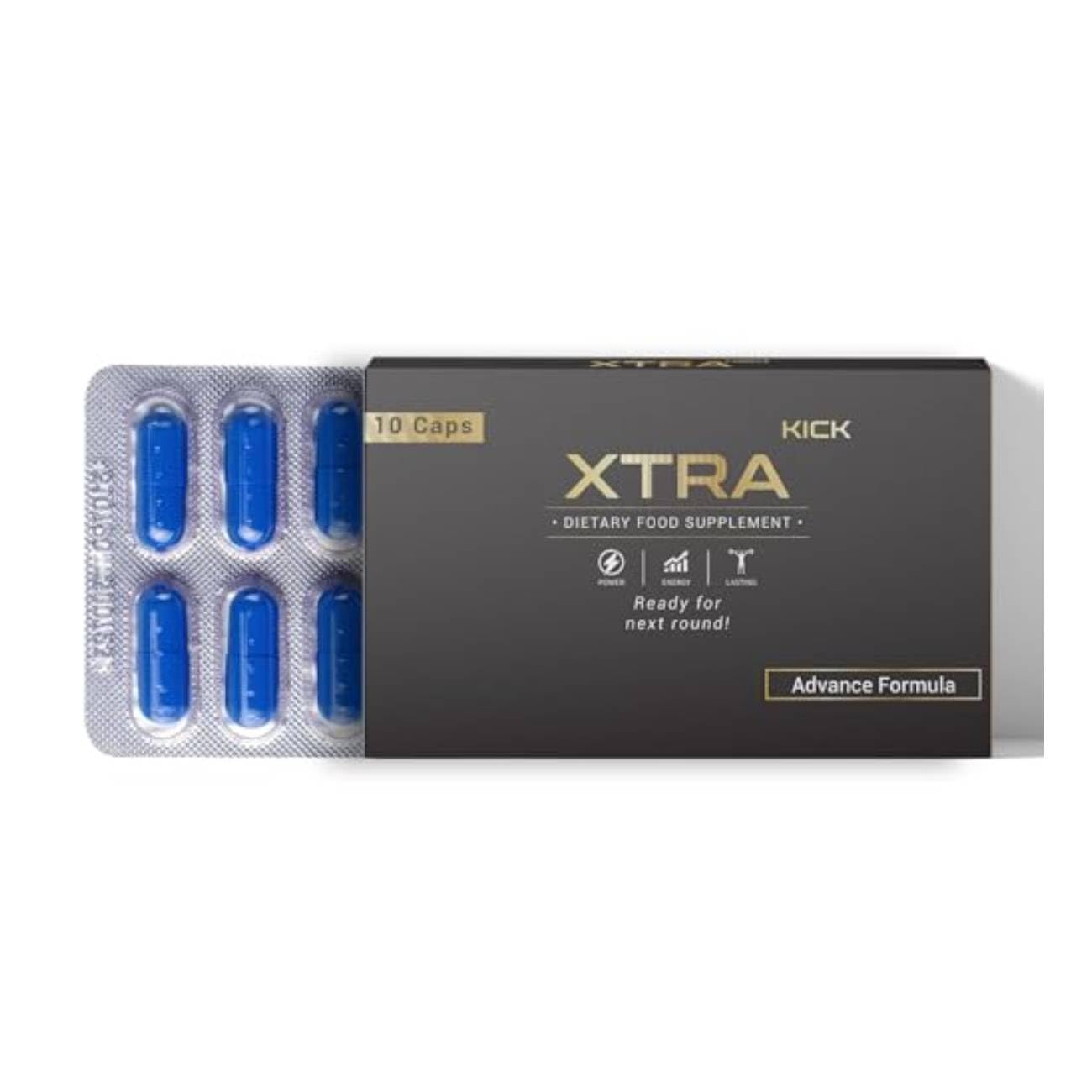 PowerPro bottle front with energy-support capsules for daily energy and focus.