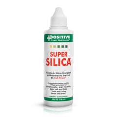 Positive Power Nutritionals Super Silica 4oz bottle with dropper