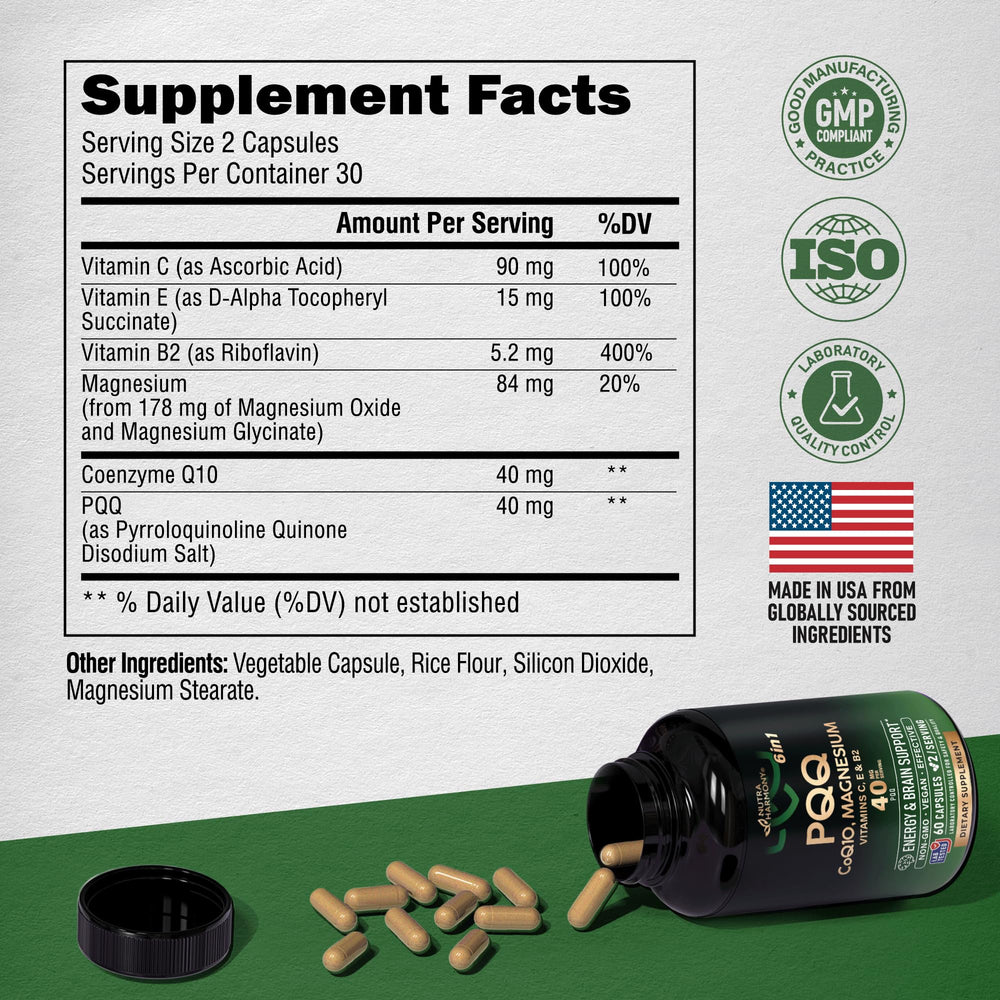 Label showing Made in USA and lab-tested quality