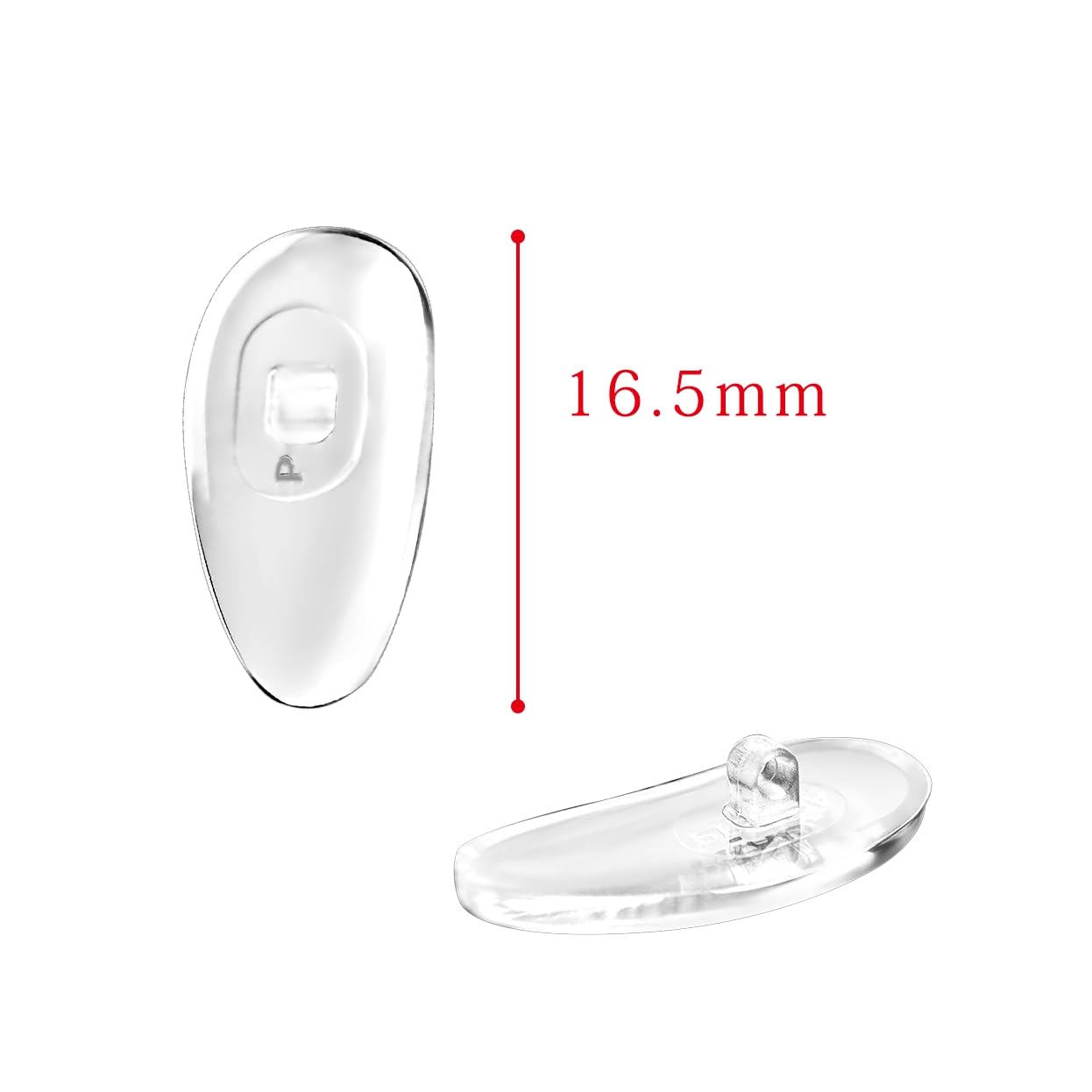 Prada nose pads kit with screwdriver and screws