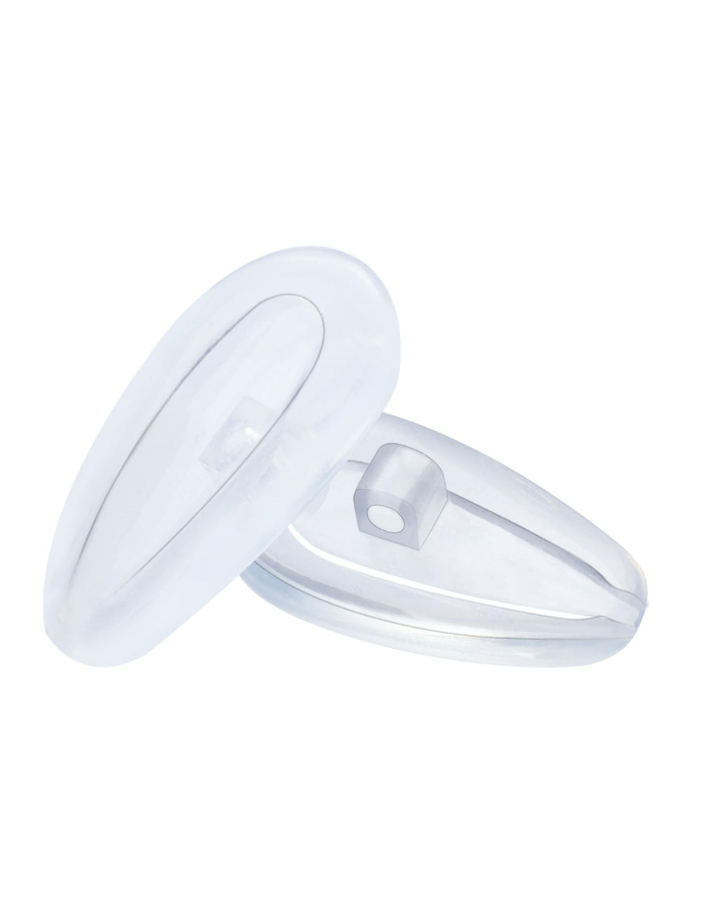 Prada PR 67XS-58 eyeglasses nose pads made of soft silicone; anti-slip, push-in replacement