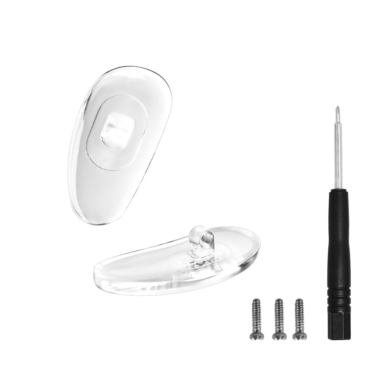 Prada sunglasses nose pads with 3 screws