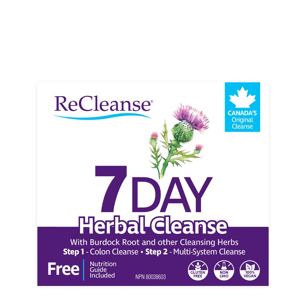 Prairie Naturals ReCleanse 7-Day Herbal Cleanse kit – hero image