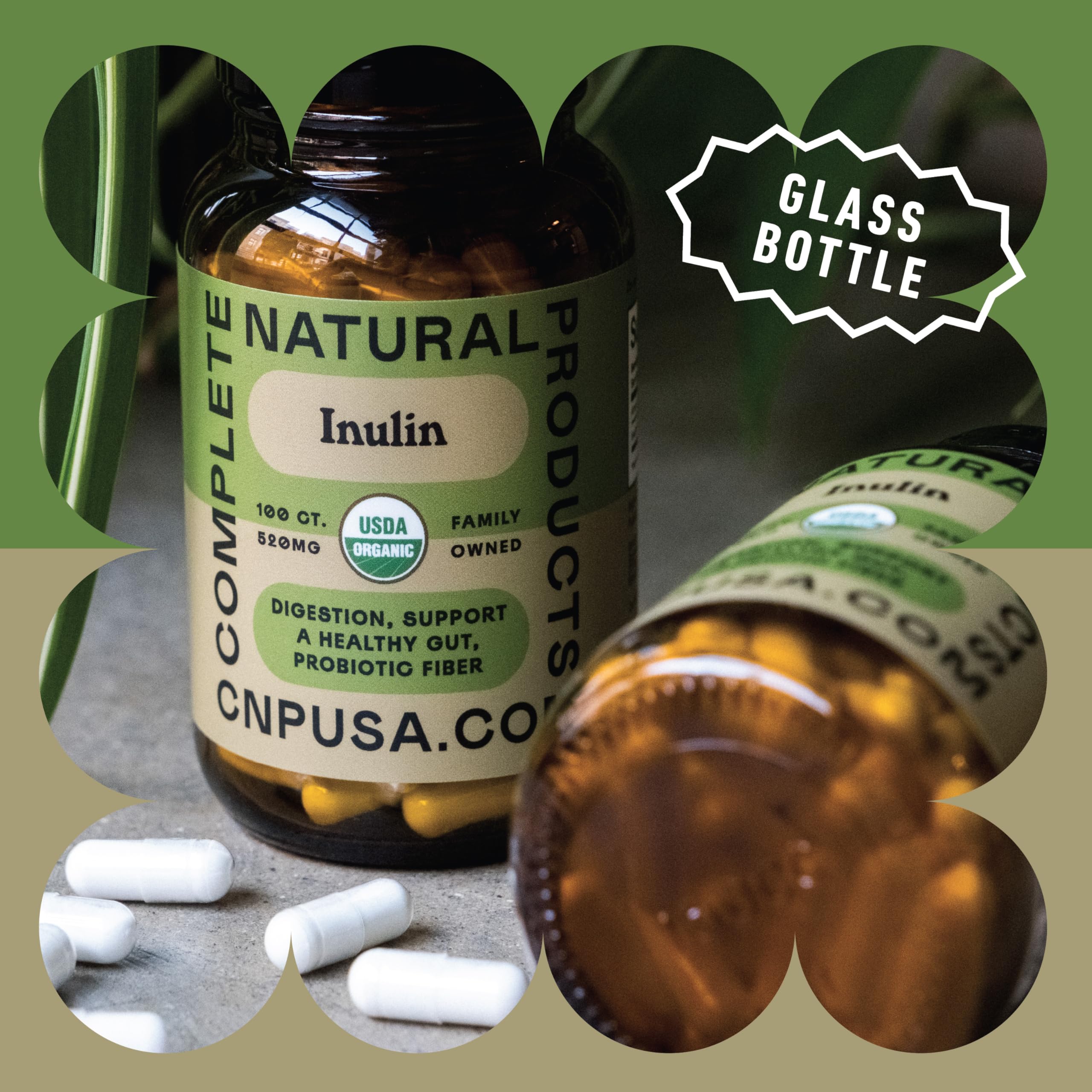 Prebiotic fiber supplement icon