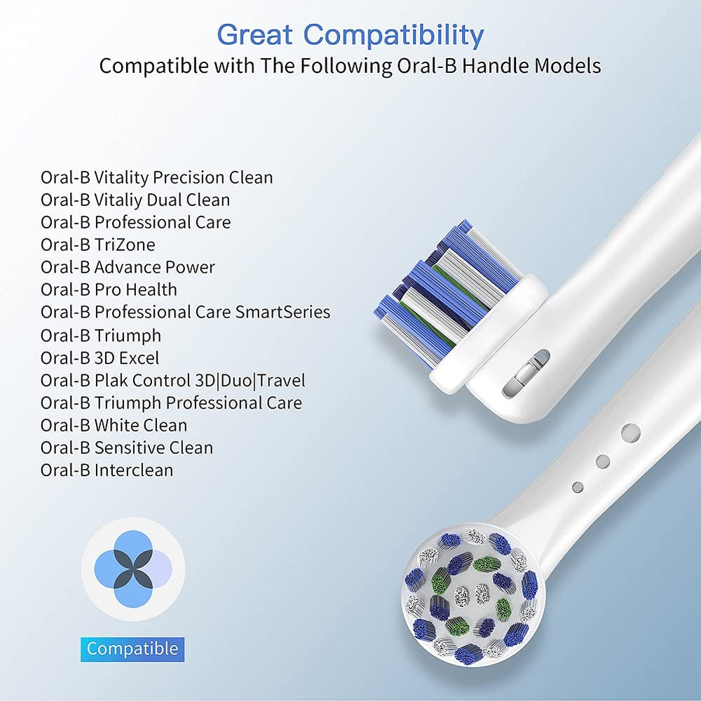 Close-up of Precision Clean bristles on a toothbrush head
