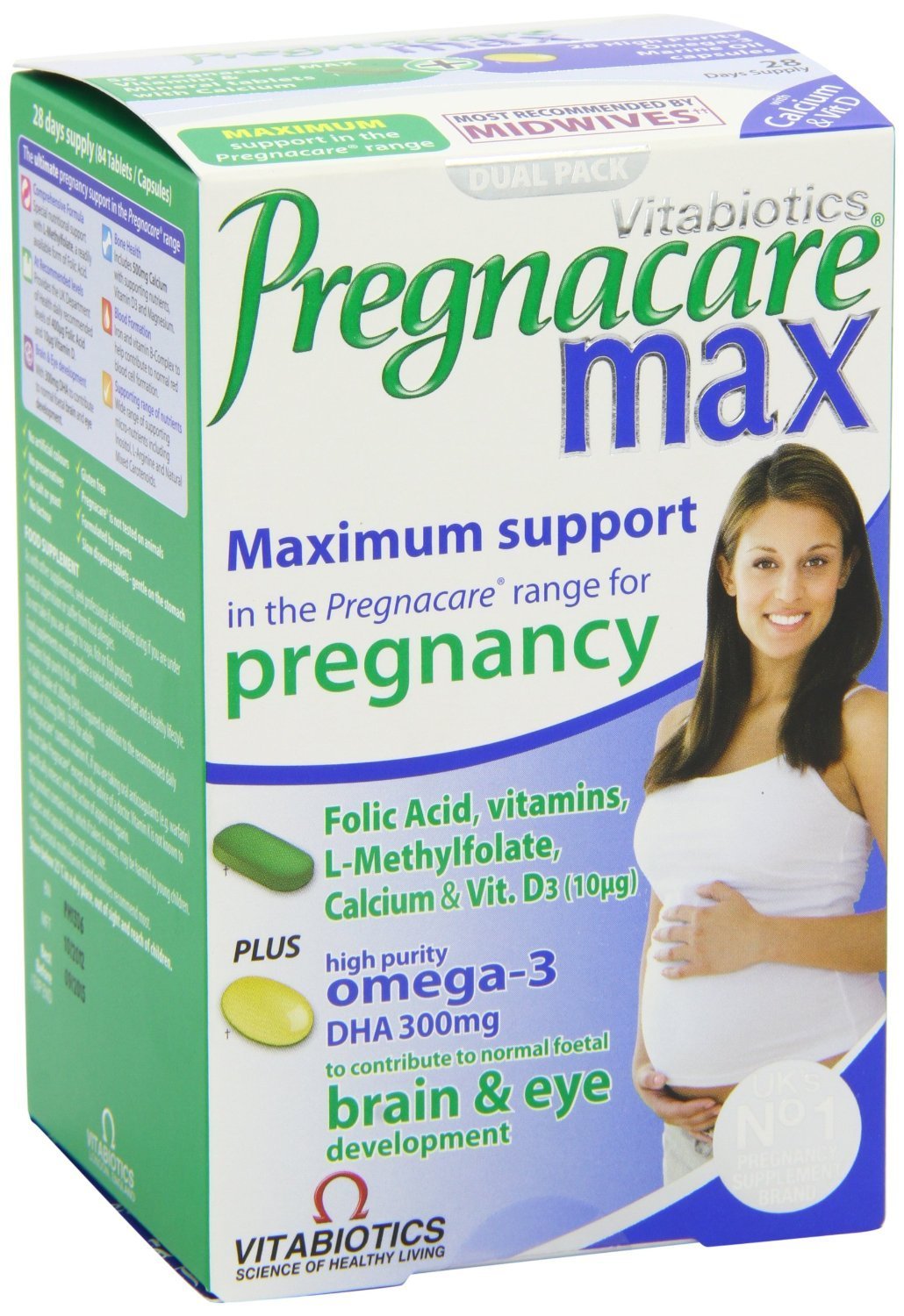 Pregnacare Max 2 Pack packaging front view
