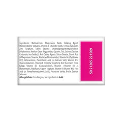 Close-up of tablets in Pregnacare Original bottle