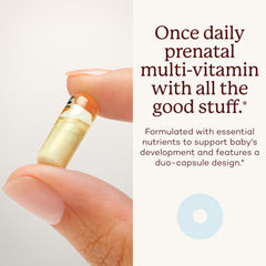 Capsule-within-a-capsule technology demonstrated in Premama prenatal vitamins