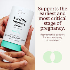 Second view: Premama Fertility Support for Her packets for daily use