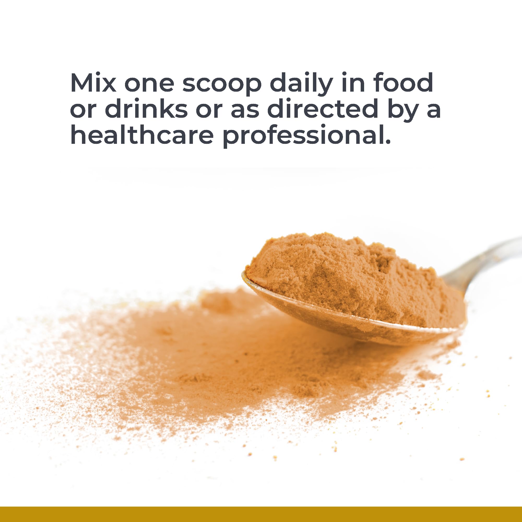 Serving suggestion for Premier Fermented Turmeric/Ginger Powder