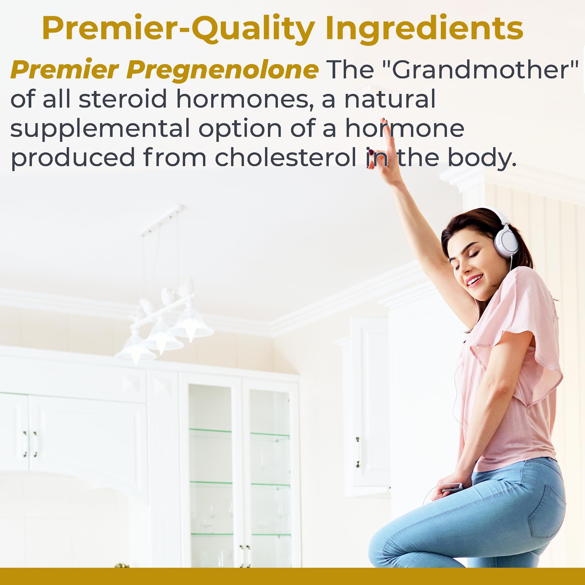 Vegan capsules and Premier Research Labs branding