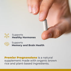 Ingredients sourced from wild yams for pregnenolone supplement