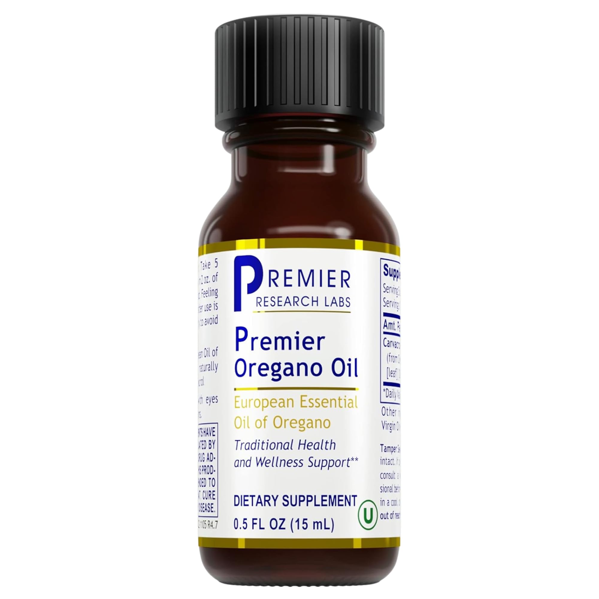 Premier Research Labs Oregano Oil 0.5 oz bottle