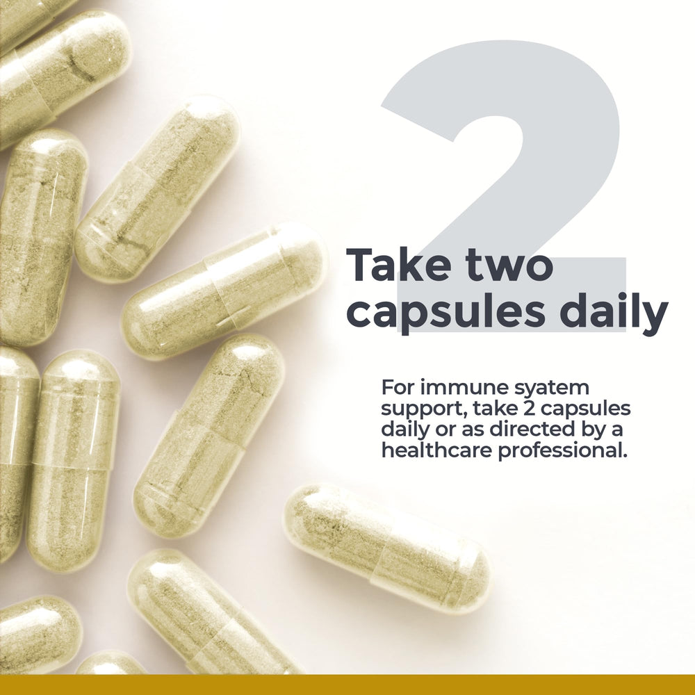 Daily immune-support Vitamin C capsules for easy daily use