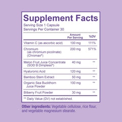 Illustration of SOD B Dimpless melon extract