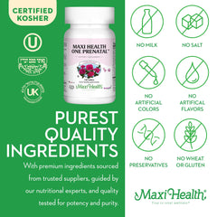 Premium quality prenatal vitamins with clean ingredients