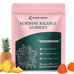 Bottle of Premium Feminine Balance Gummies