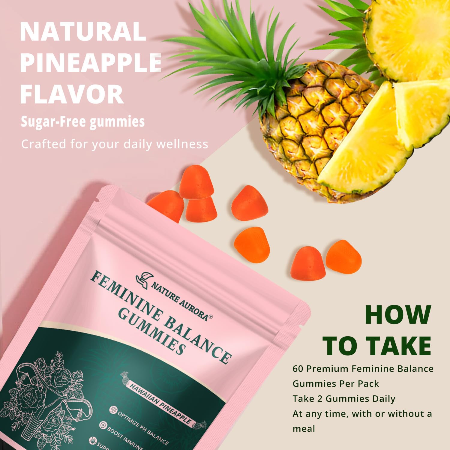 Serving suggestion: two gummies daily