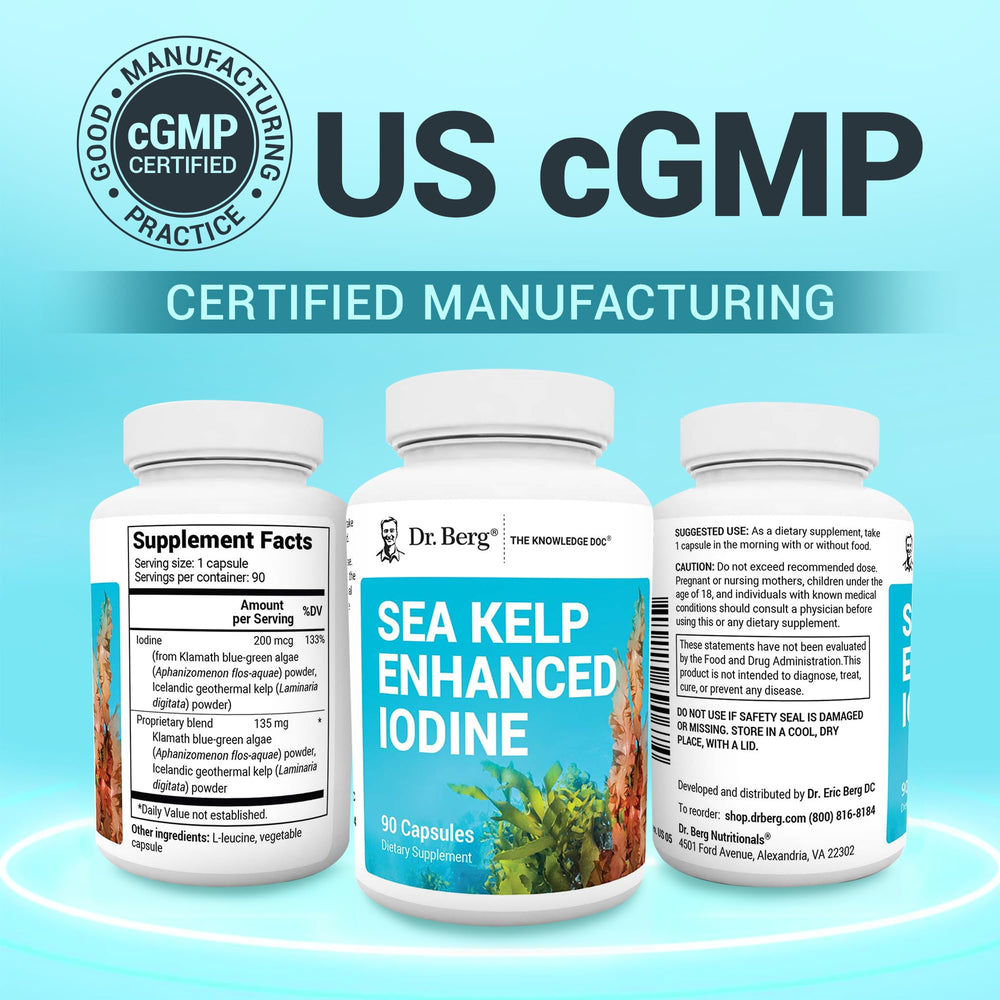 Premium iodine derived from seaweed