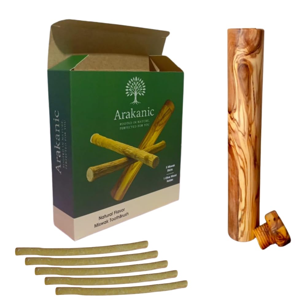 Premium Miswak sticks packaged in eco-friendly wrap