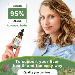 Premium natural liquid liver support formula