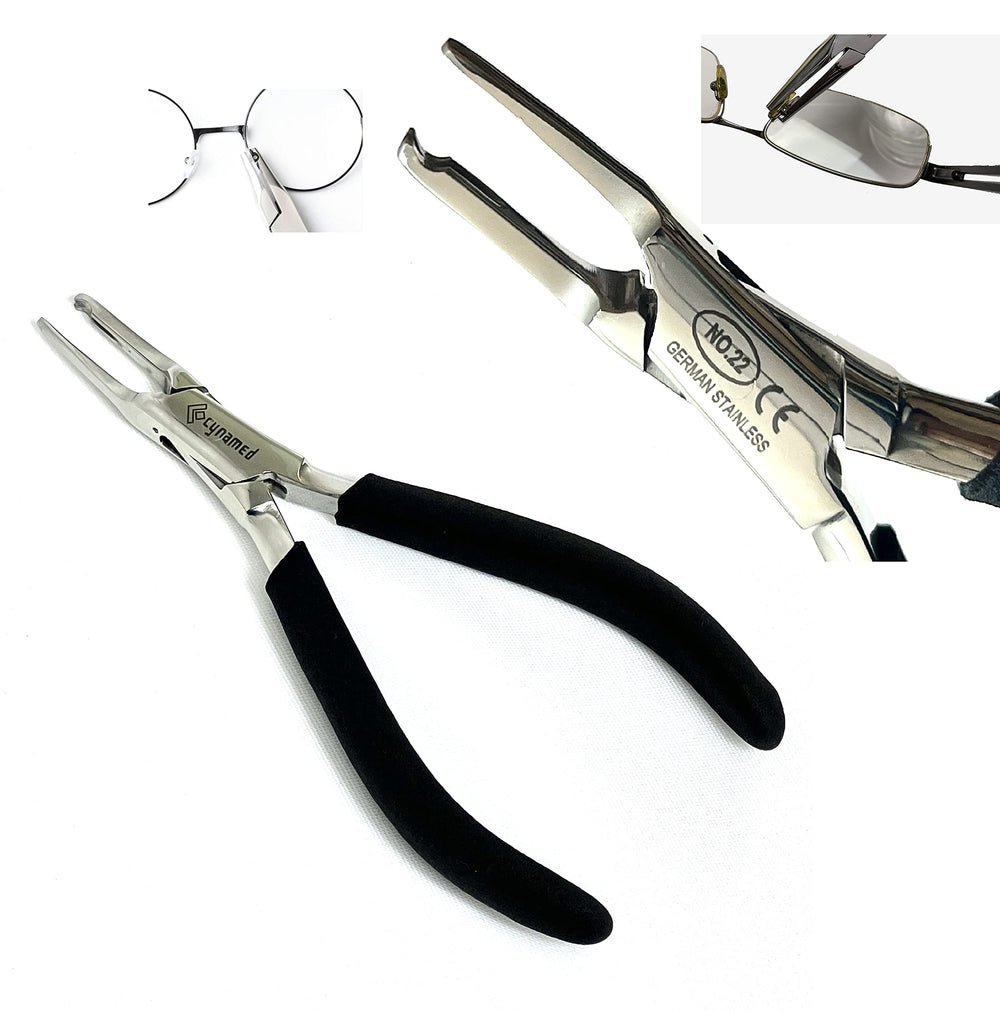 Premium Nose Pad Arm Adjusting Pliers - front view