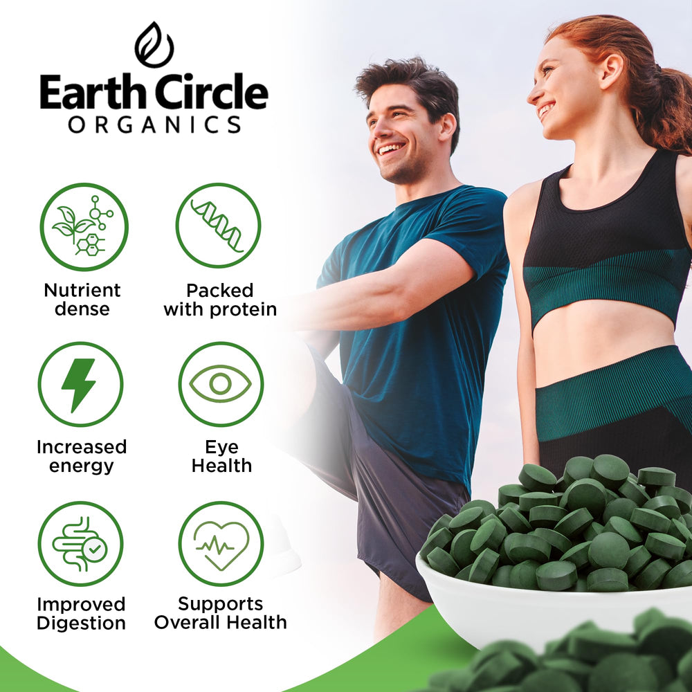 No fillers or additives—green algae tablets