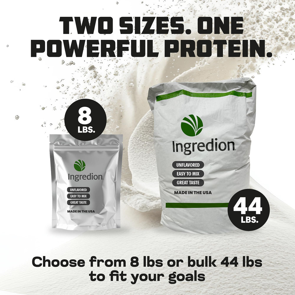 Premium pea protein isolate bulk dairy substitute helps fortify plant-based milks and yogurts.