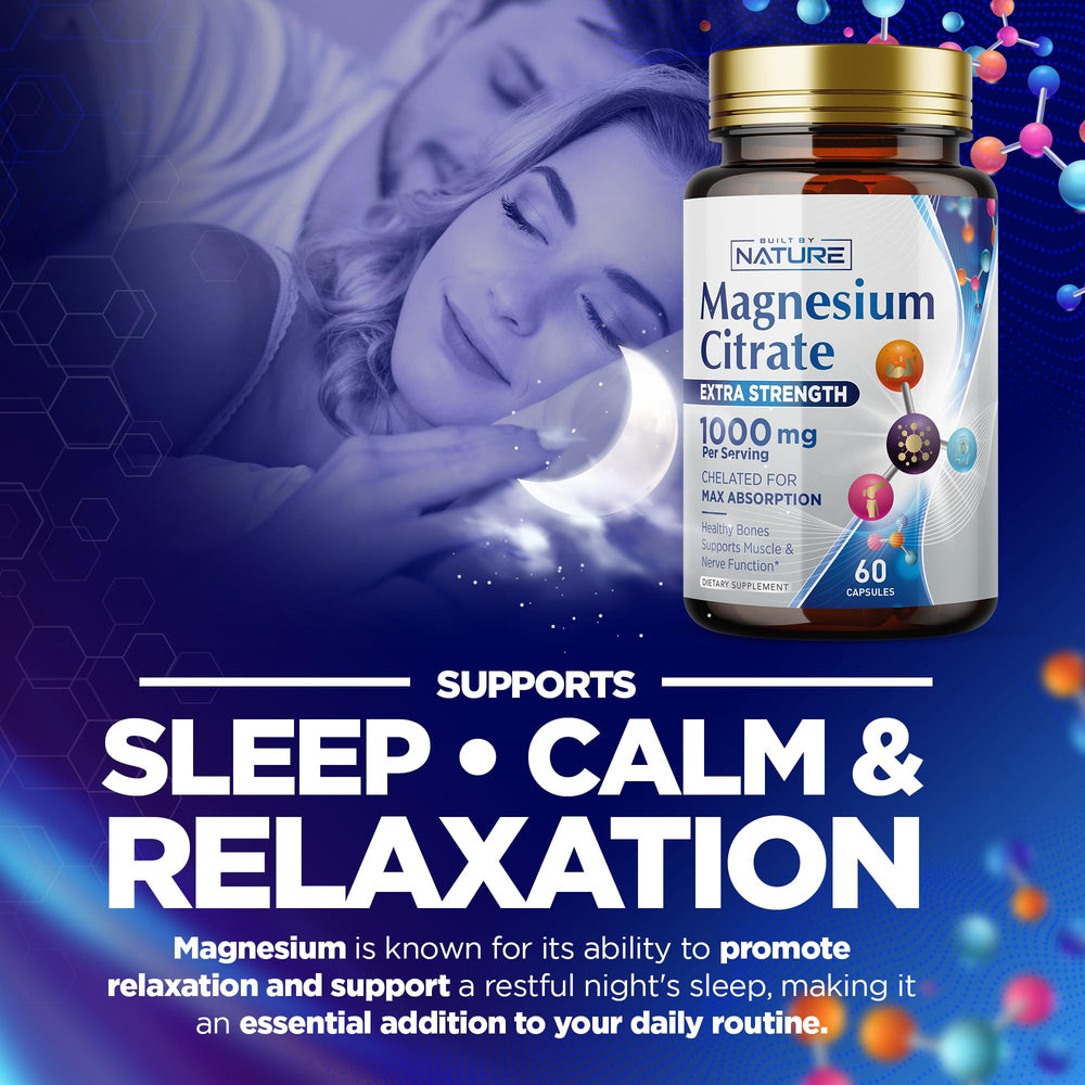 Premium quality USA-made GMP magnesium citrate