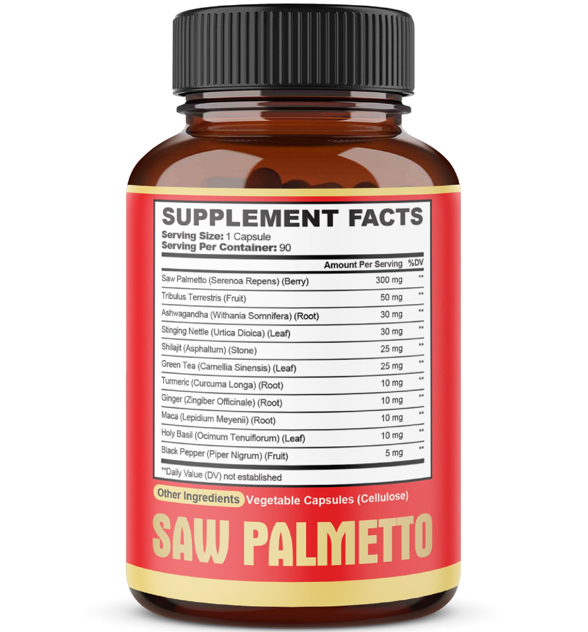 Tribulus Terrestris and Maca included