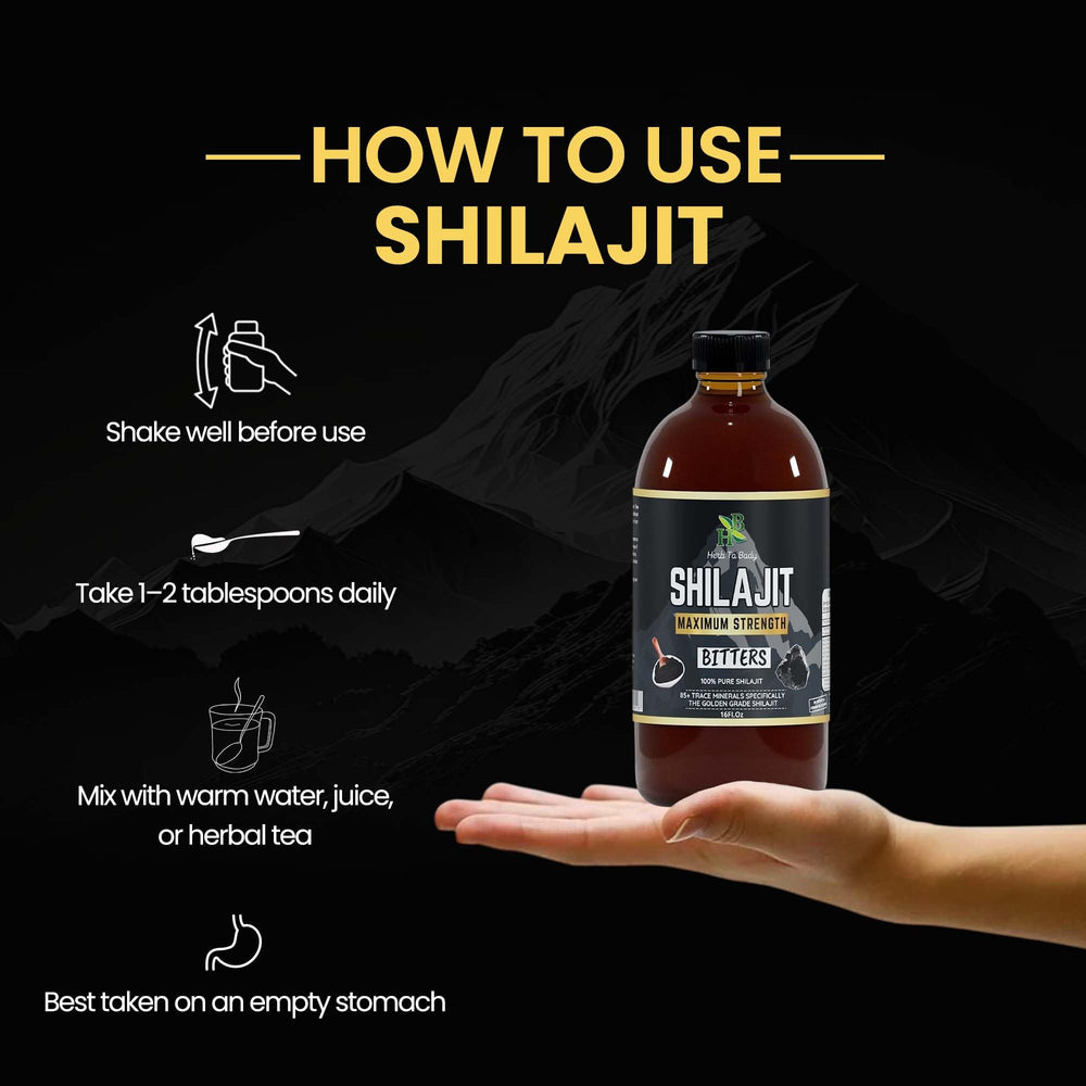 Premium 16oz Shilajit package
