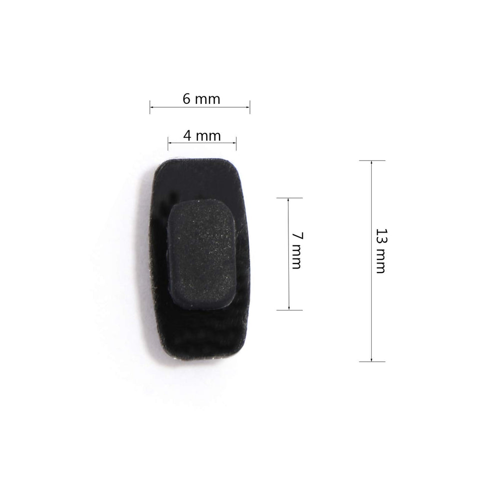 Premium soft silicone nose pads for sunglasses