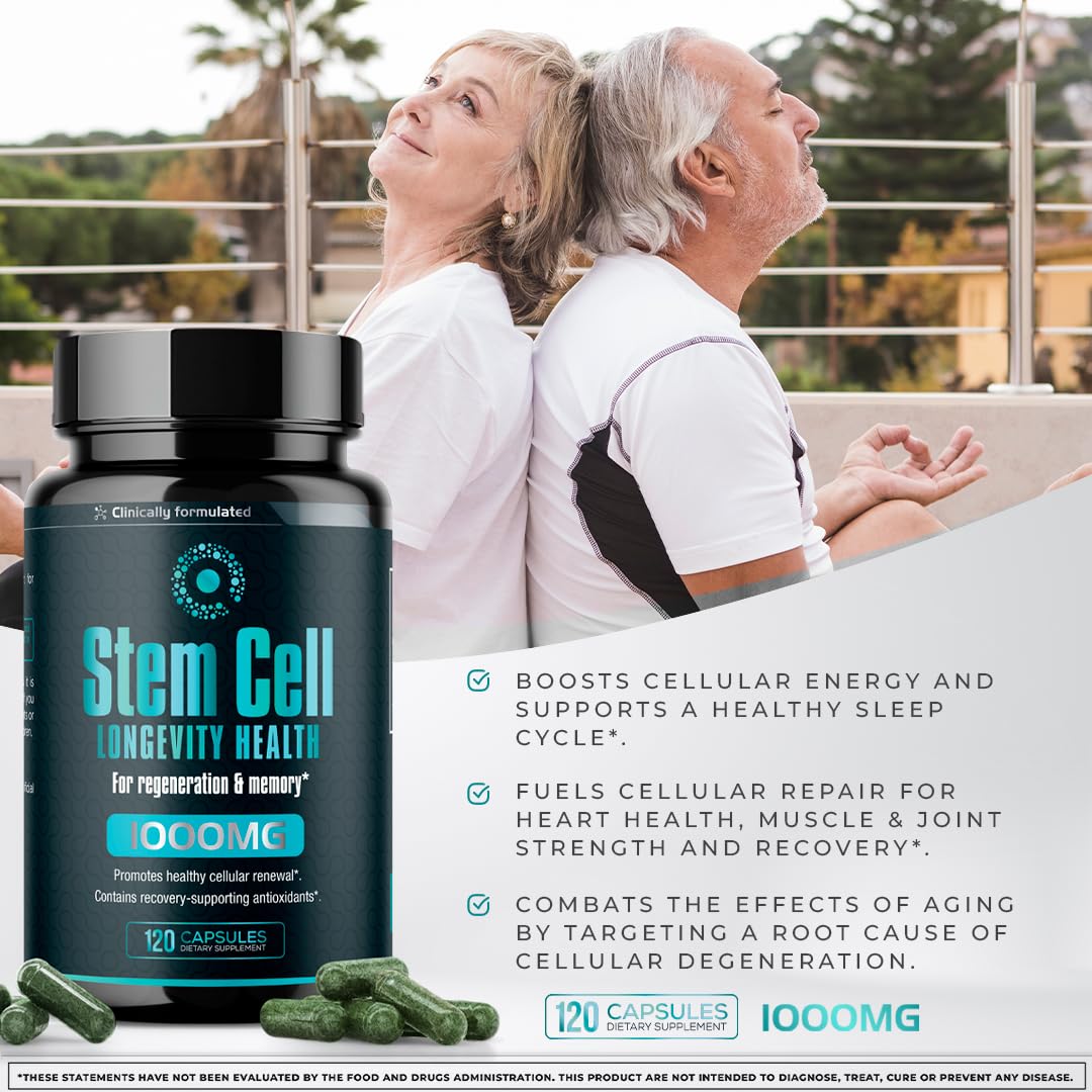 Lifestyle scene featuring healthy adults and supplements