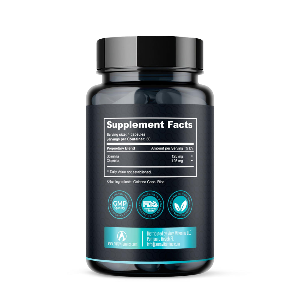 Aura Vitamins stem cell supplement packaging on display