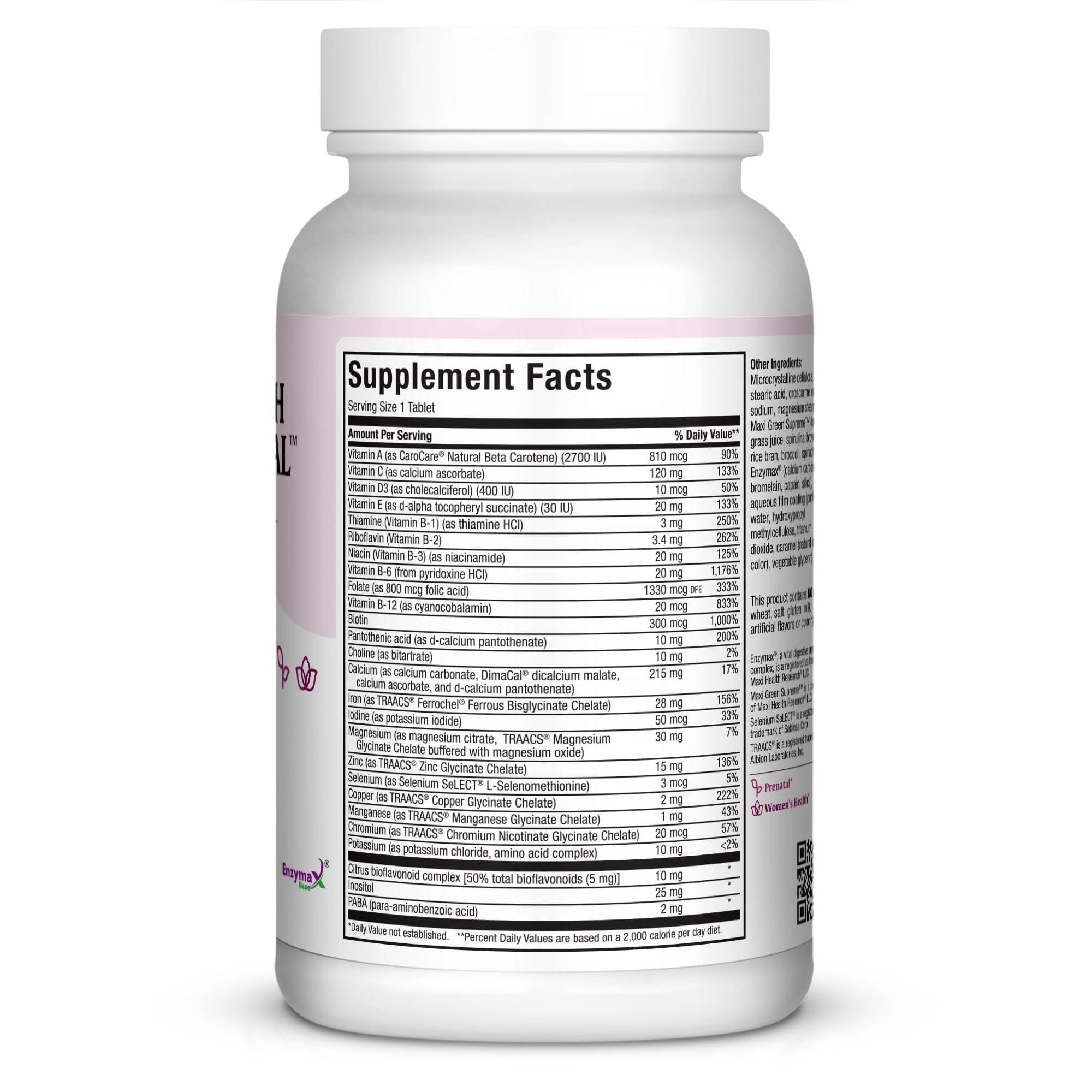 Prenatal nutrients supporting fetal brain development