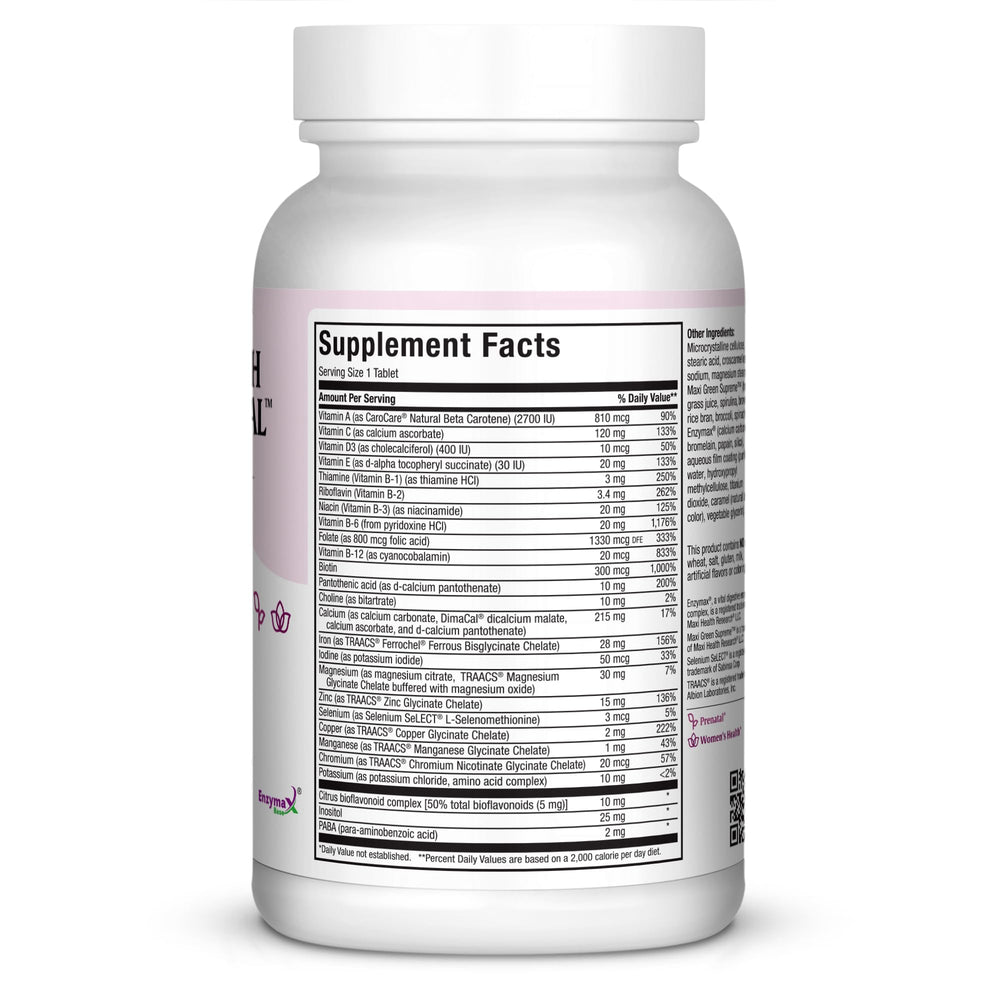 Prenatal nutrients supporting fetal brain development