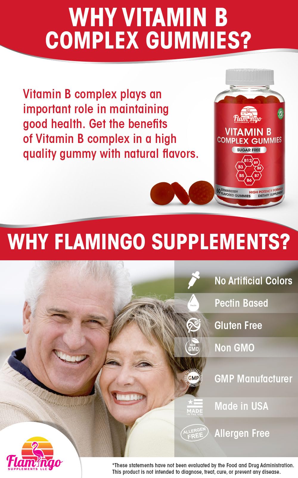 Prenatal and vegan-friendly Vitamin B Complex gummies